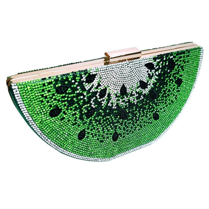 Diamond Clutch Evening Bag - Elegant and Chic