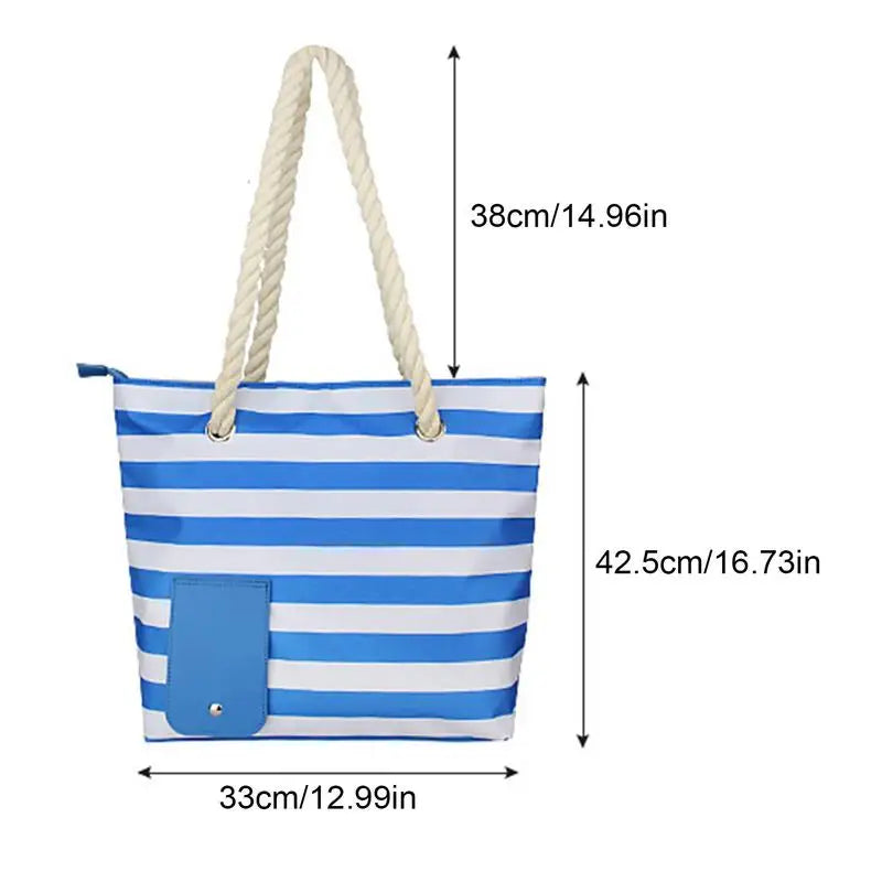 Wine Cooler Stylish Beach Tote Bag