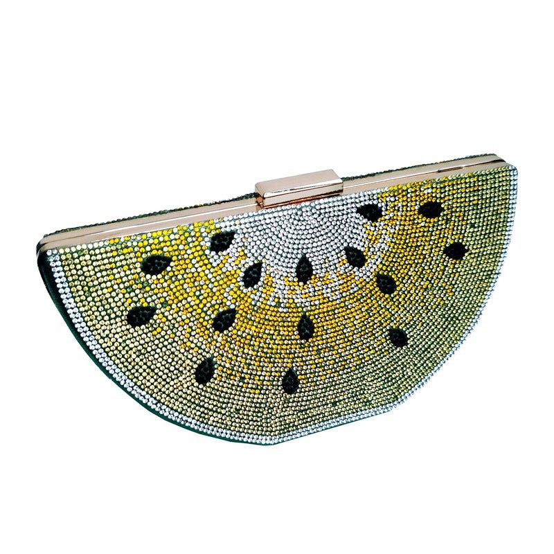 Diamond Clutch Evening Bag - Elegant and Chic